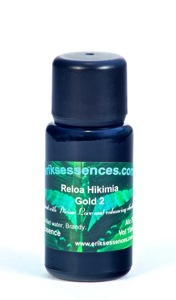 BE 53. Reloa Hikimia – Gold 2 Butterfly Essence. 15ml