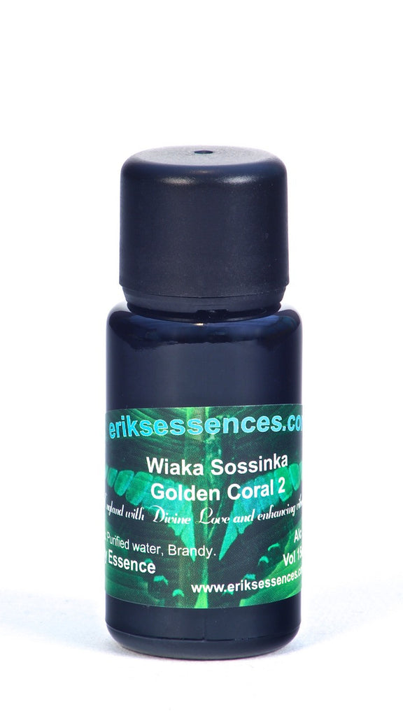 BE 45. Wiaka Sossinka – Golden Coral 2 Butterfly Essence. 15ml