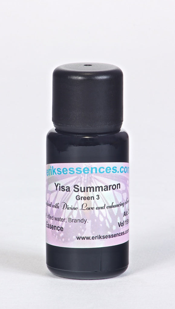 BE 13. Yisa Summaron - Green 3 Butterfly Essence. 15ml