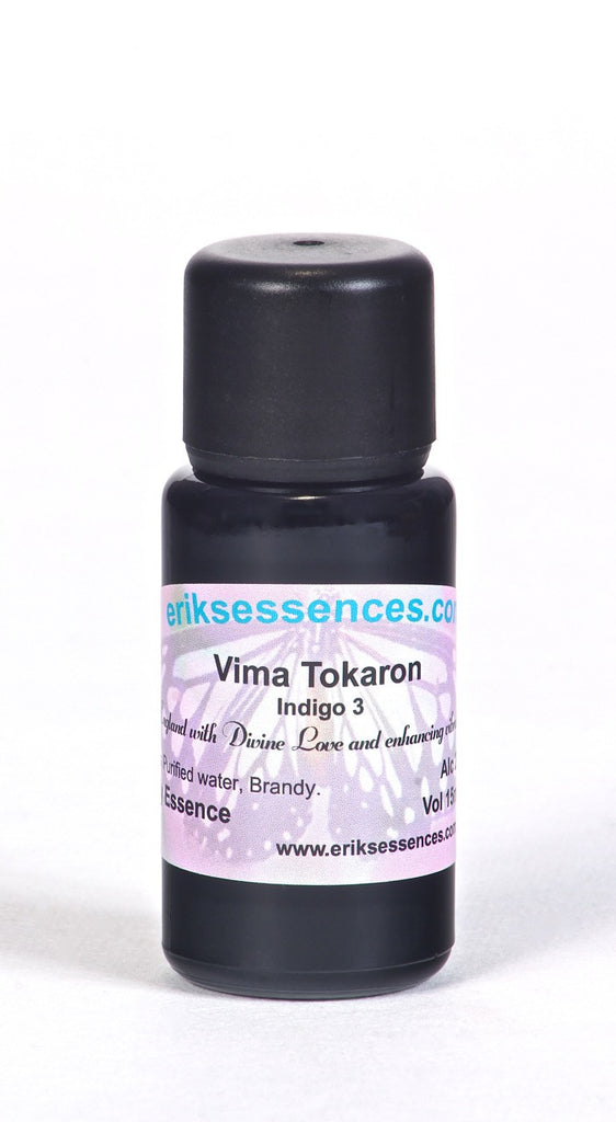 BE 21. Vima Tokaron - Indigo 3 Butterfly Essence. 15ml