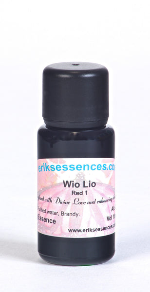 BE 58. WIO LIO – Red 1 Butterfly Essence. 15ml