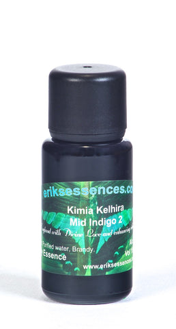 BE 55. Kimia Kelhira – mid Indigo 2 Butterfly Essence. 15ml